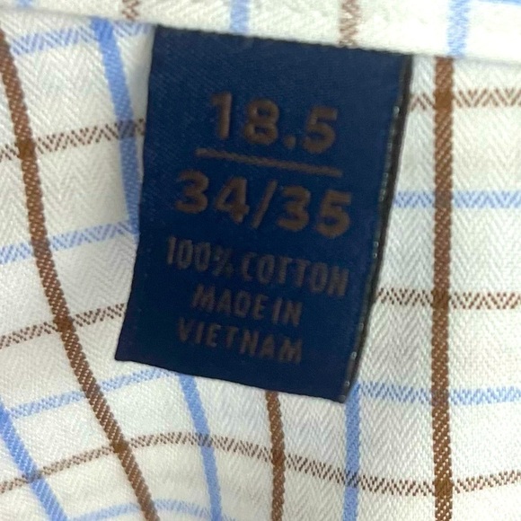 NWT David Donahue Longsleeve Button Down Shirt. - Picture 6 of 9